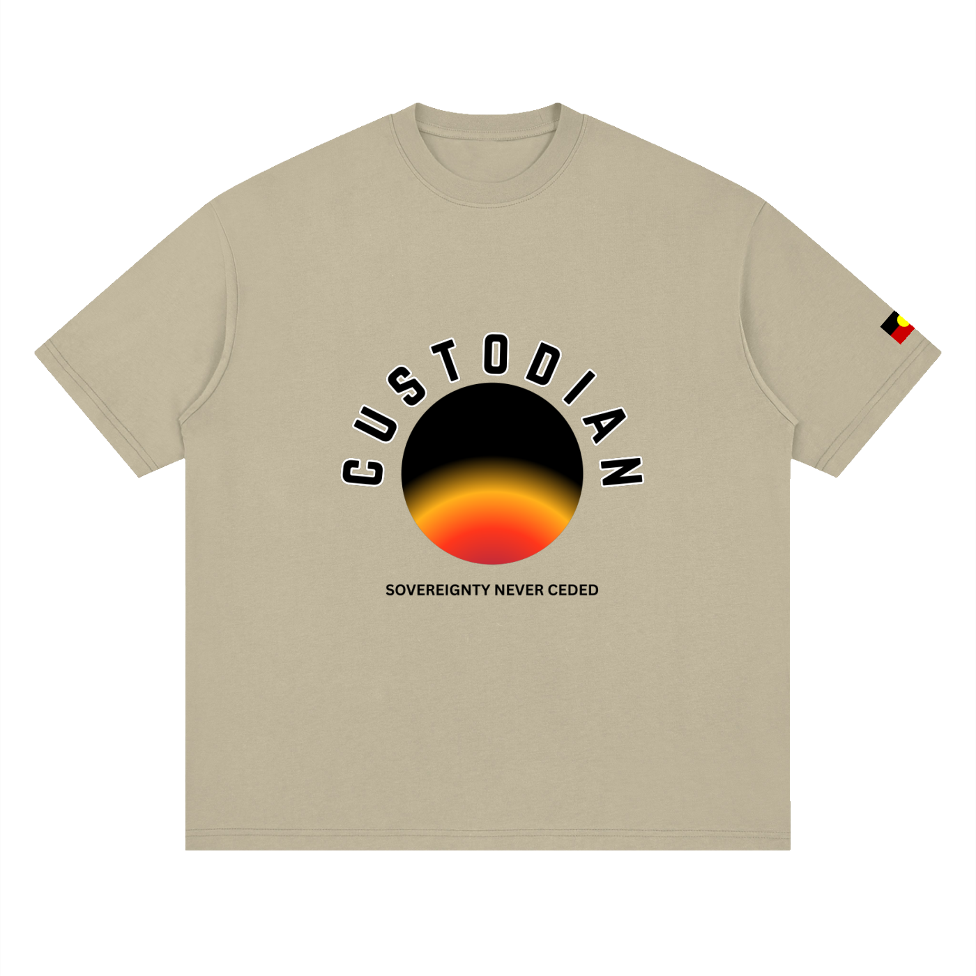 Custodian - Aboriginal - Streetwear Loose Drop Shoulder T-Shirt