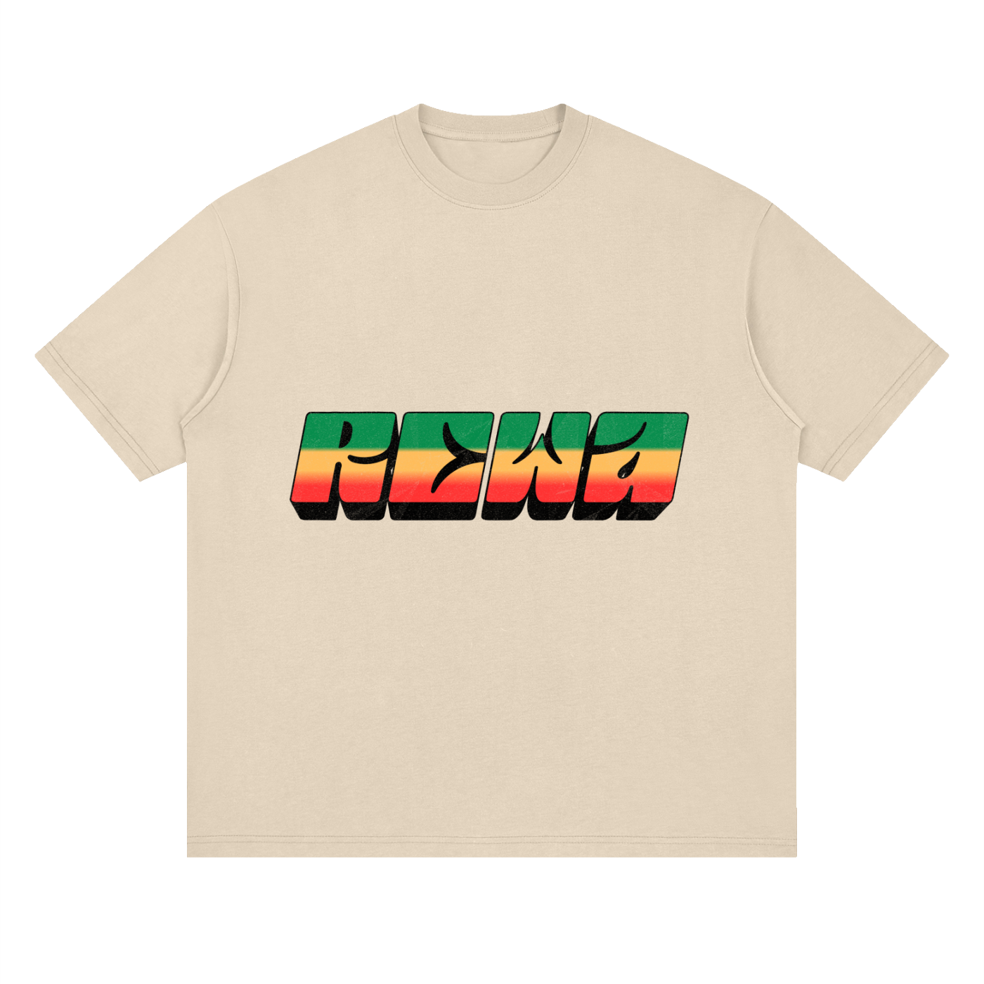 REWA - PROVINCIAL -Streetwear Loose Drop Shoulder T-Shirt