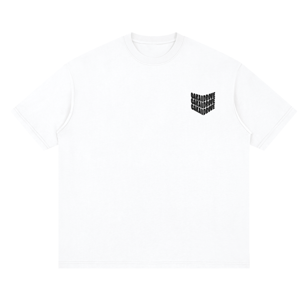 CAUKAUDROVE - PROVINCIAL -Streetwear Loose Drop Shoulder T-Shirt