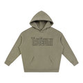 Taveuni Outline Oversize Fleeced Hoodie