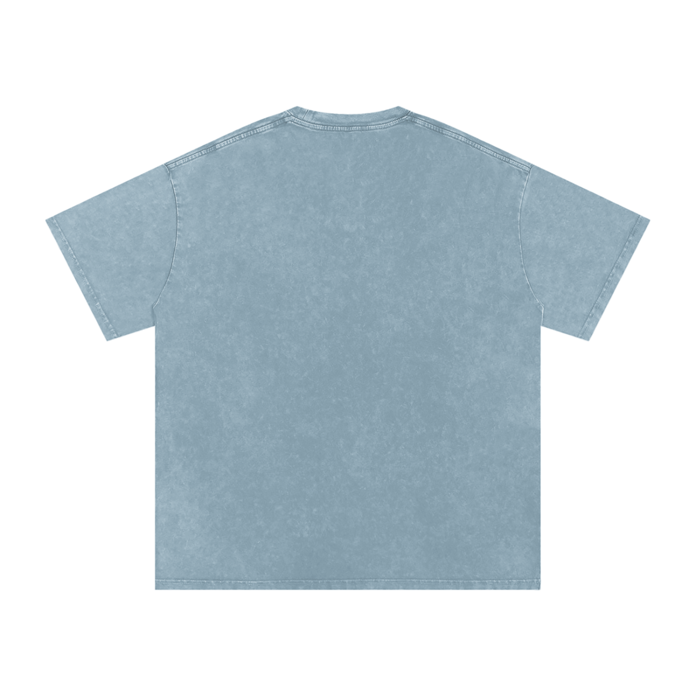 NEVER CEDED - BASE Snow Washed Oversized Cotton T-Shirt