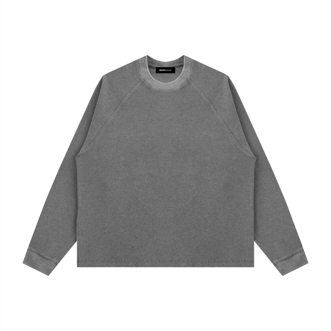 Natty Unisex Vintage Wash Boxy  Waffle T-Shirt
