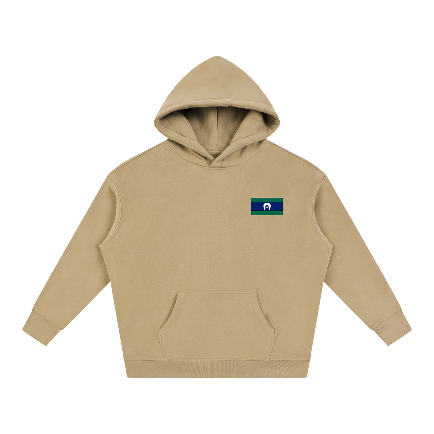 TSI Flag Oversize Fleeced Hoodie