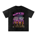 Malumu Ni Tobu Snow Washed Oversized Cotton T-Shirt