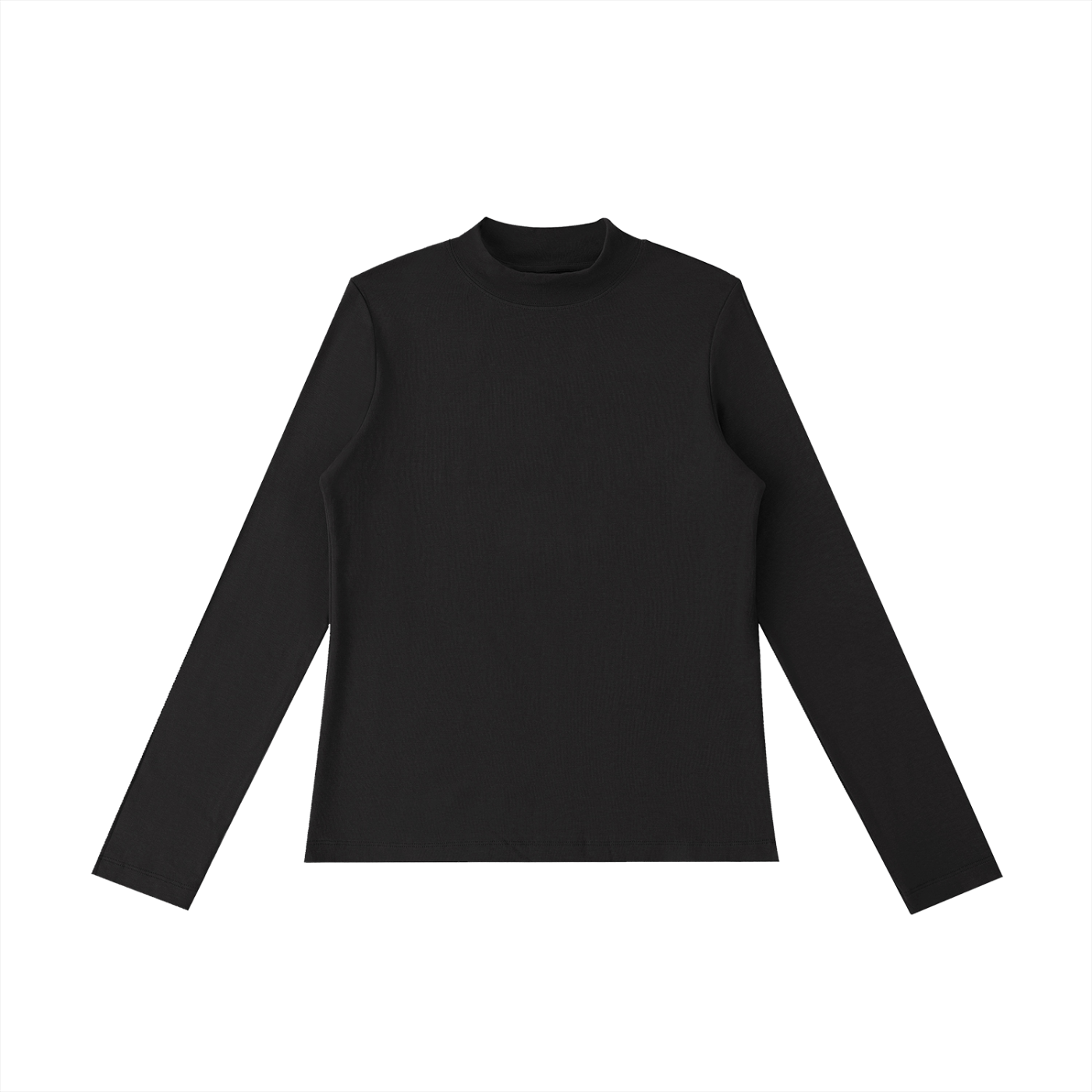 Ema Mock Neck Long Sleeve T-Shirt