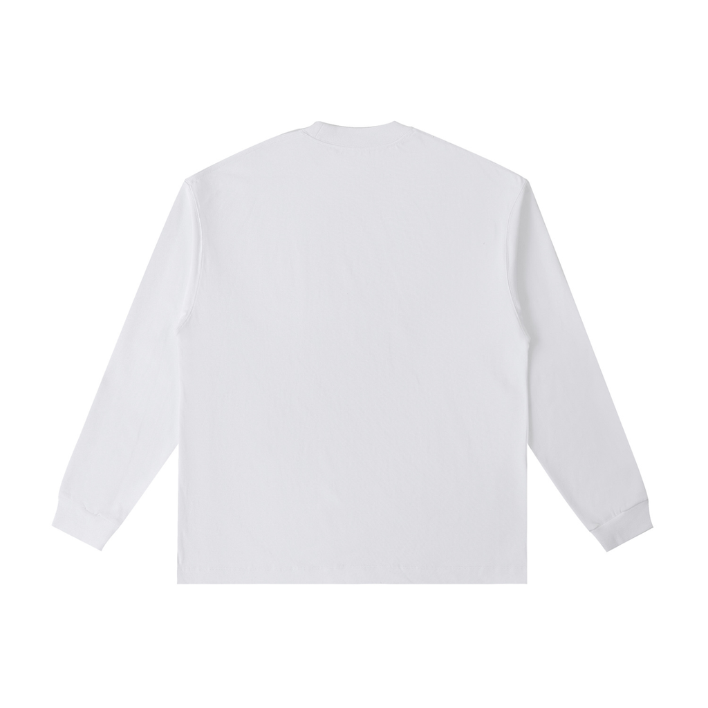 YURA Monochrome Essential Cotton Long Sleeve T-Shirt