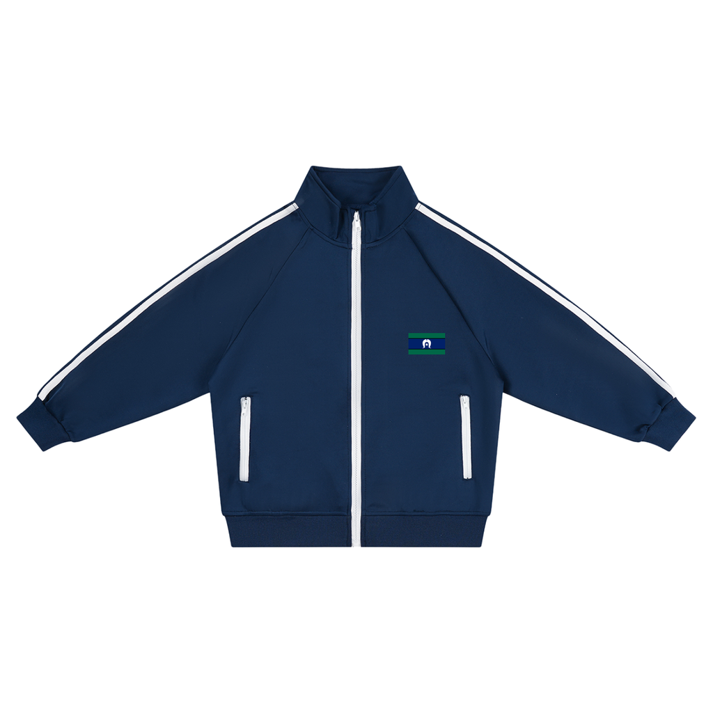 Kids’ Contrast Tape Coach Jacket