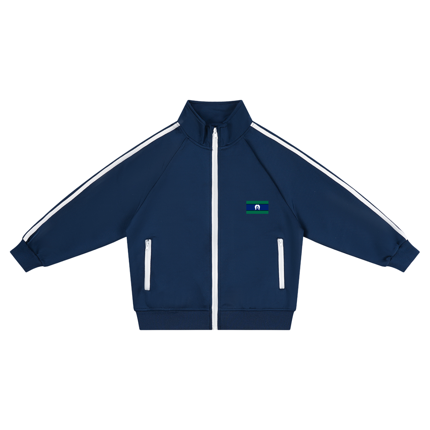 Kids’ Contrast Tape Coach Jacket