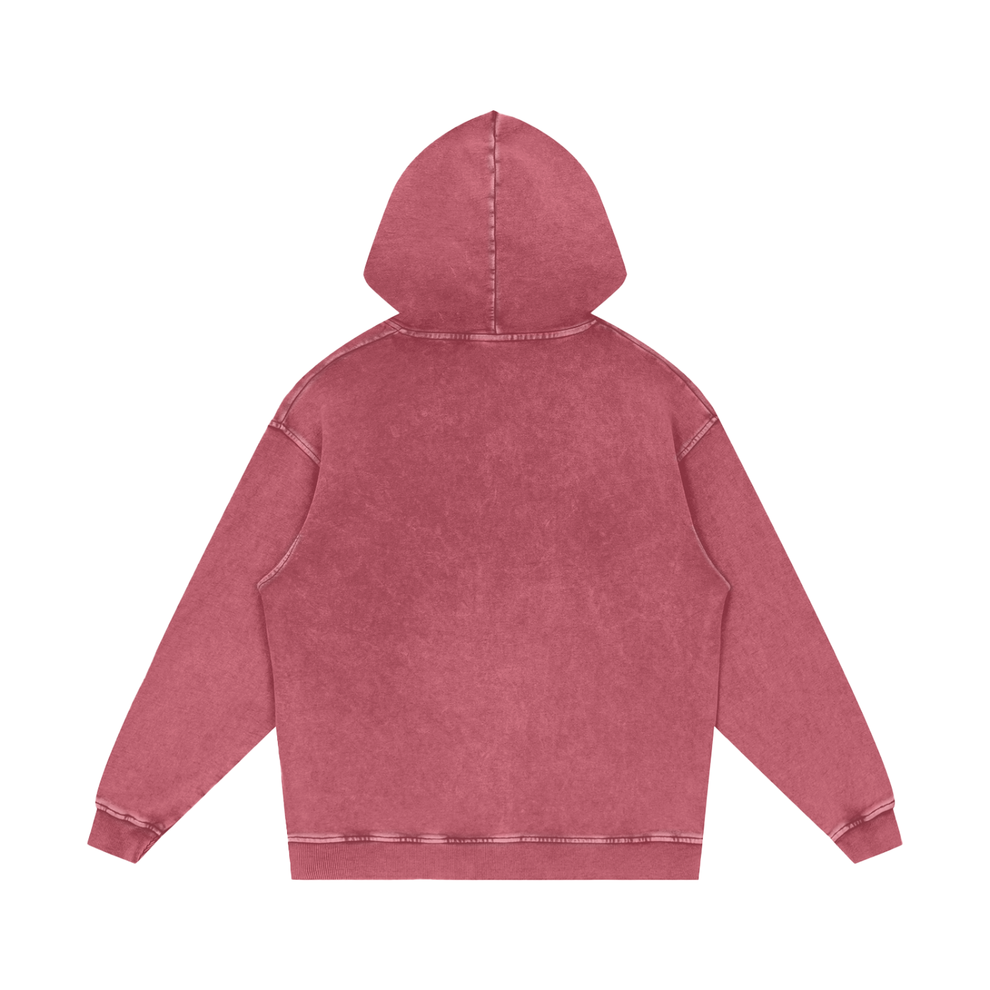 Snow Washed Loose Cotton Hoodie 420