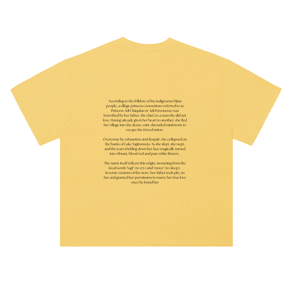TAGIMOUCIA Heavyweight Drop Shoulder Cotton T-Shirt