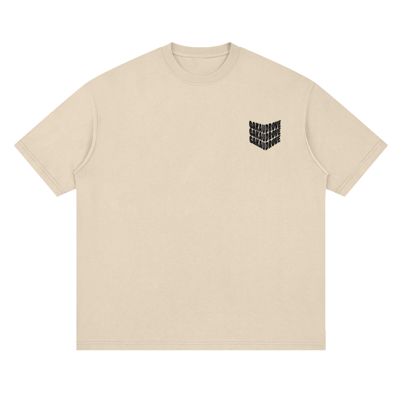CAUKAUDROVE - PROVINCIAL -Streetwear Loose Drop Shoulder T-Shirt