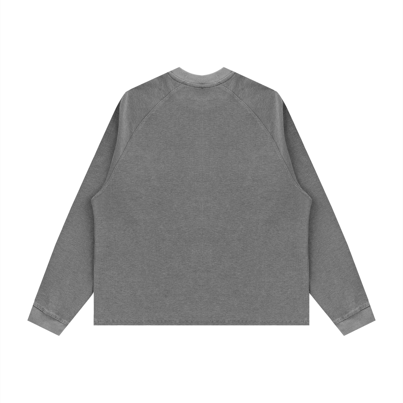 Natty Unisex Vintage Wash Boxy  Waffle T-Shirt
