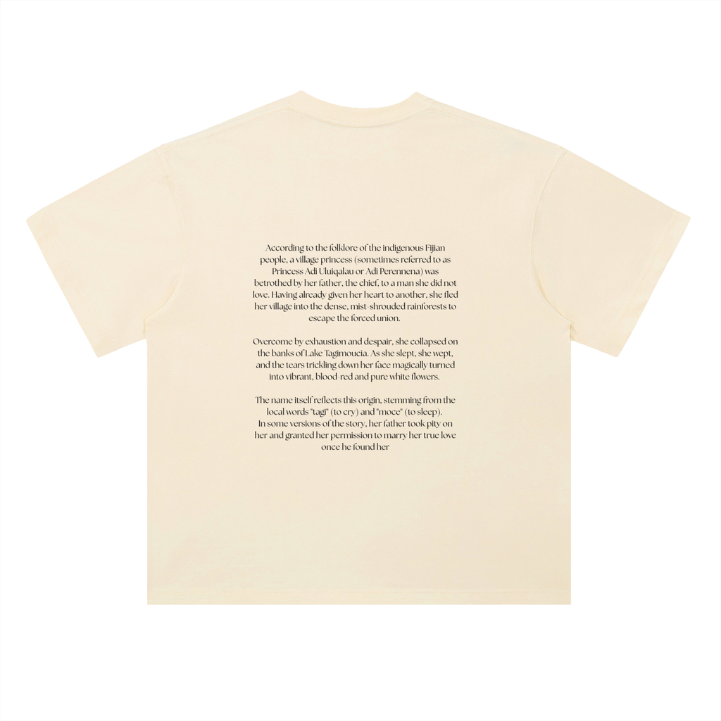 TAGIMOUCIA Heavyweight Drop Shoulder Cotton T-Shirt