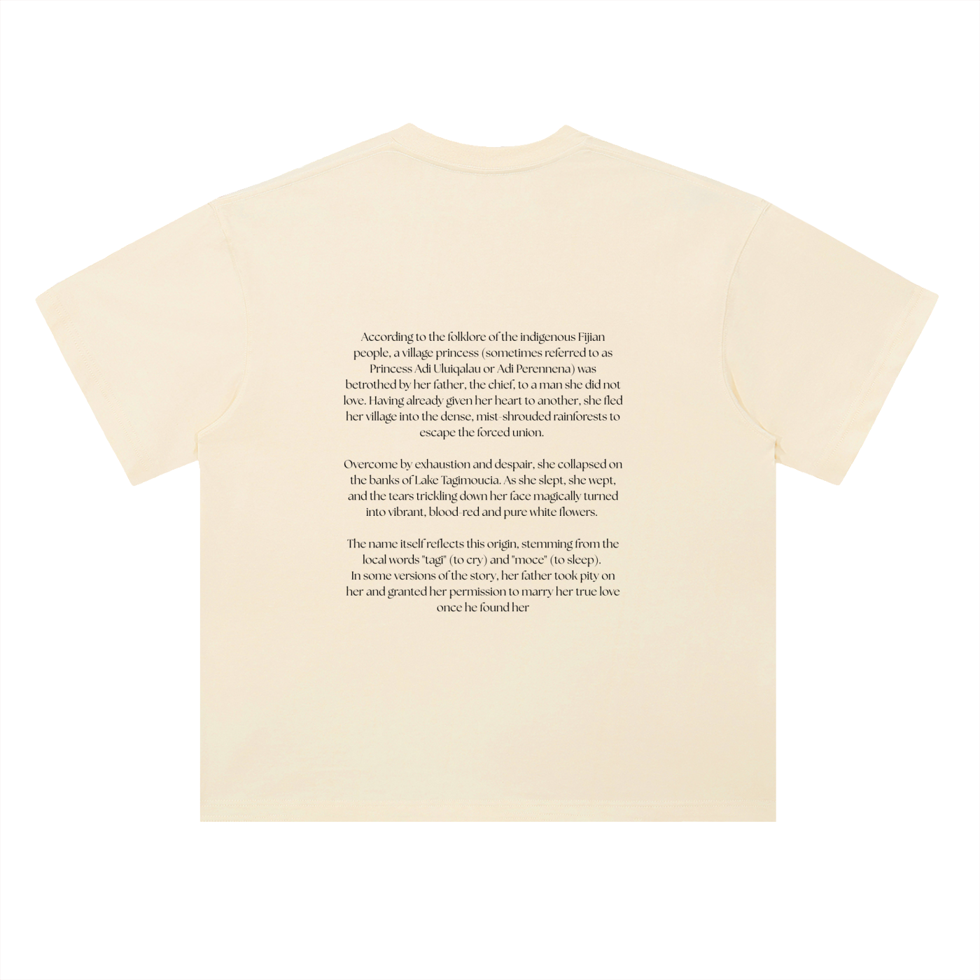 TAGIMOUCIA Heavyweight Drop Shoulder Cotton T-Shirt
