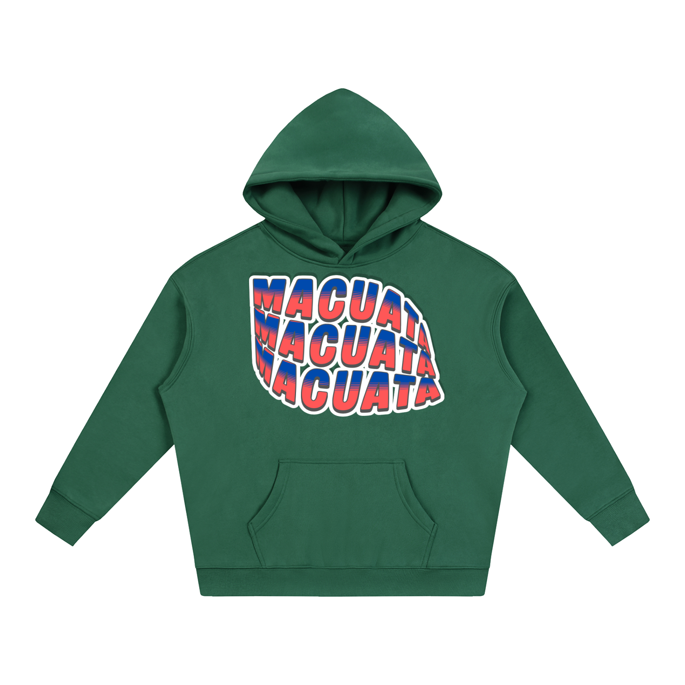 MACUATA - PROVINCIAL Oversize Fleeced Hoodie