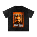 Veikoso - Warrior of Love Snow Washed Oversized Cotton T-Shirt