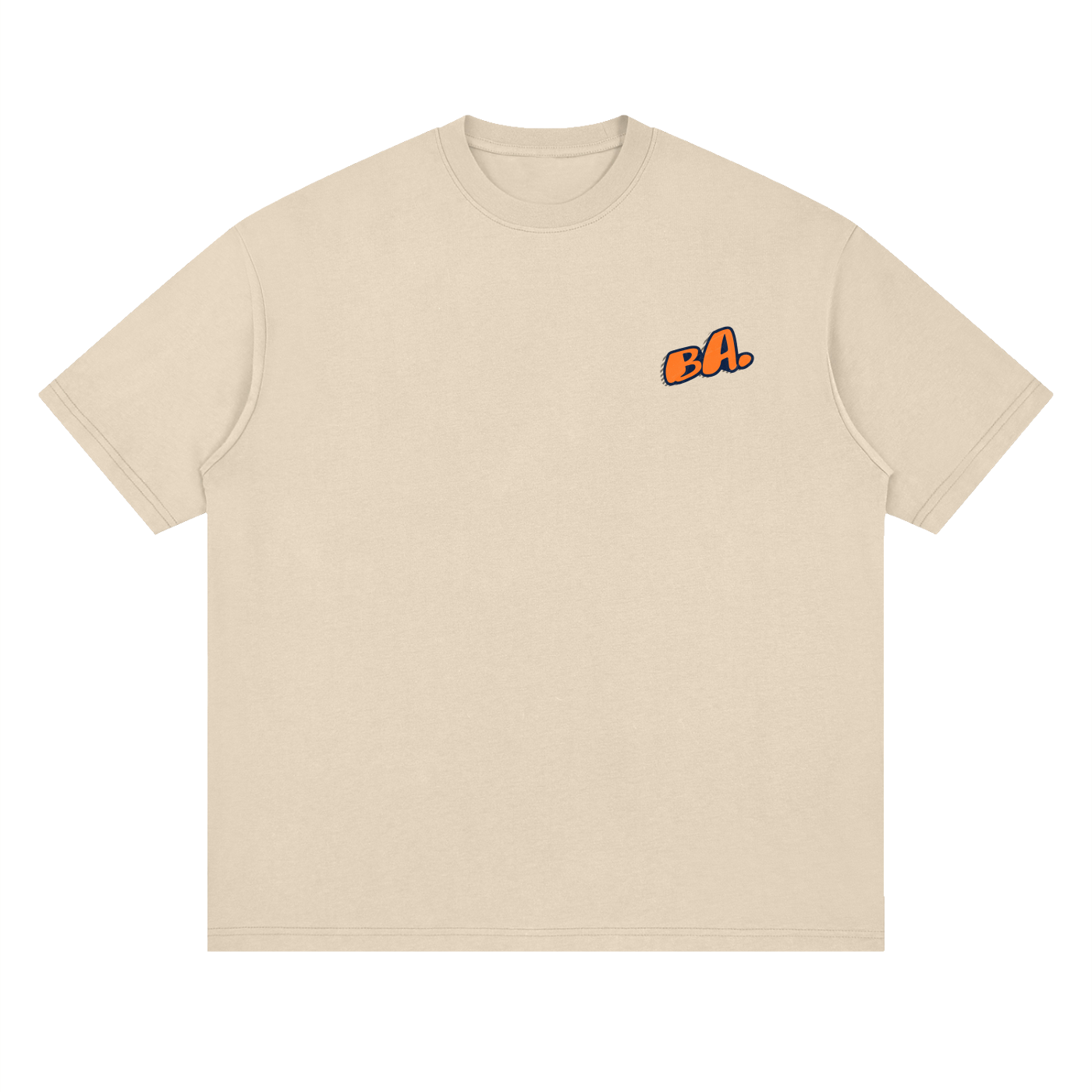BA- PROVINCIAL- Streetwear Loose Drop Shoulder T-Shirt