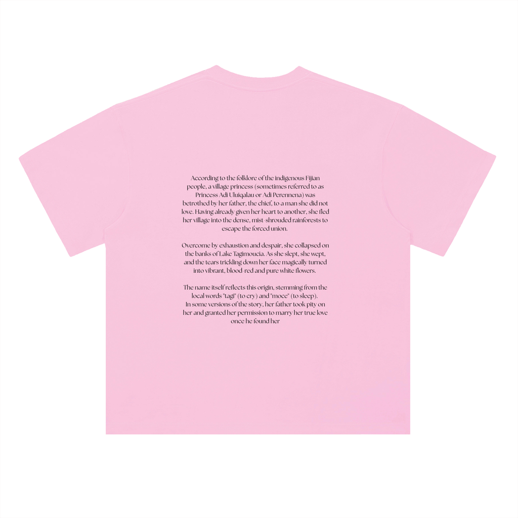 TAGIMOUCIA Heavyweight Drop Shoulder Cotton T-Shirt