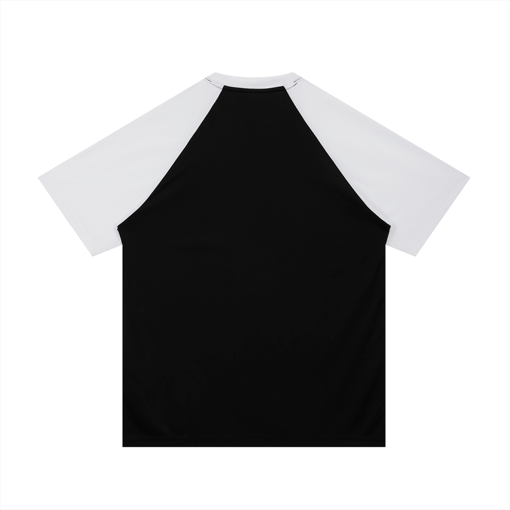 Wandi That Contrast Raglan Sleeve Mesh T-Shirt