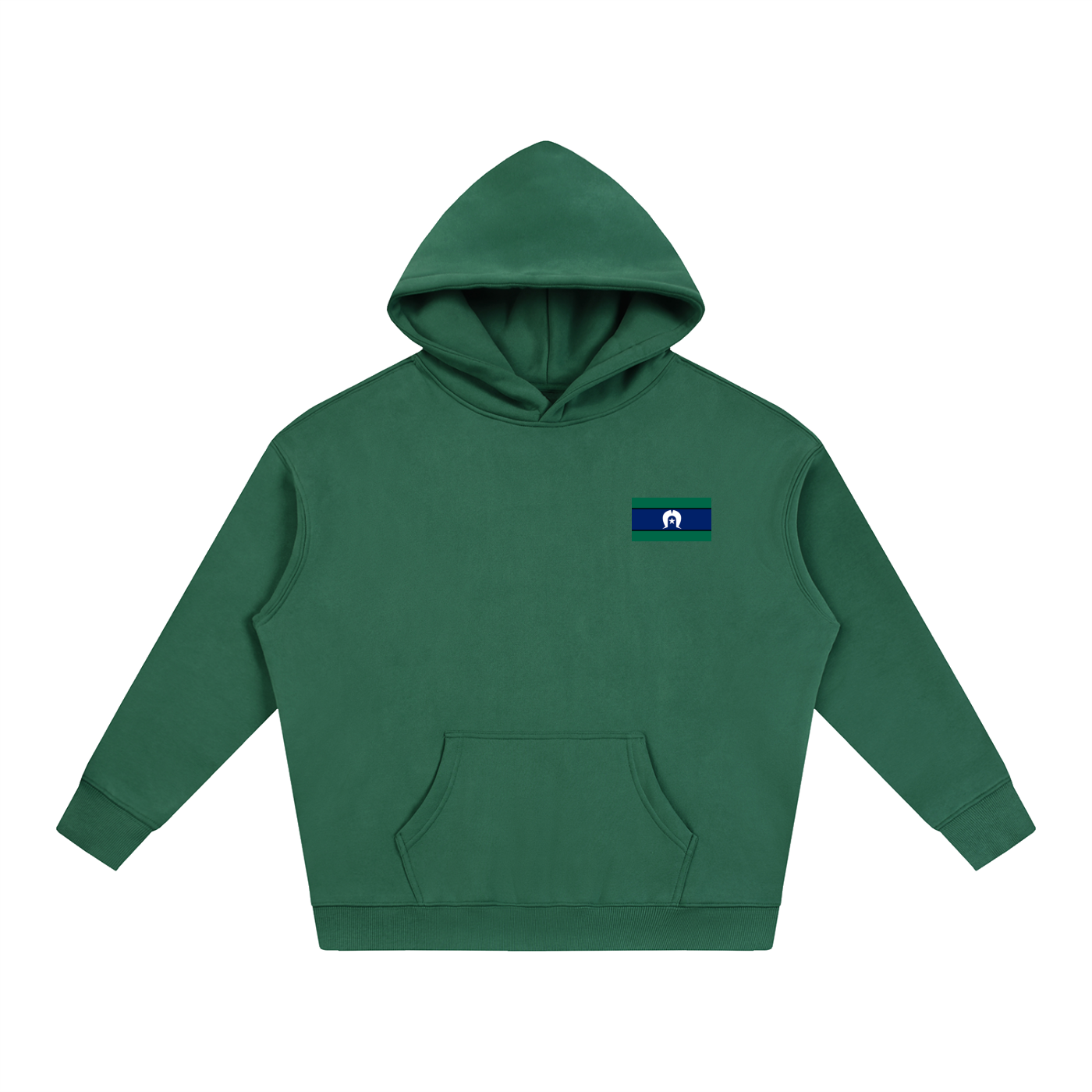 TSI Flag Oversize Fleeced Hoodie