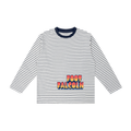 FOOT FALCON Kid's Striped Long Sleeve T-Shirt