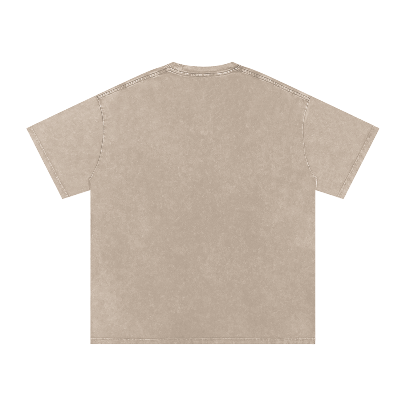 NEVER CEDED - BASE Snow Washed Oversized Cotton T-Shirt