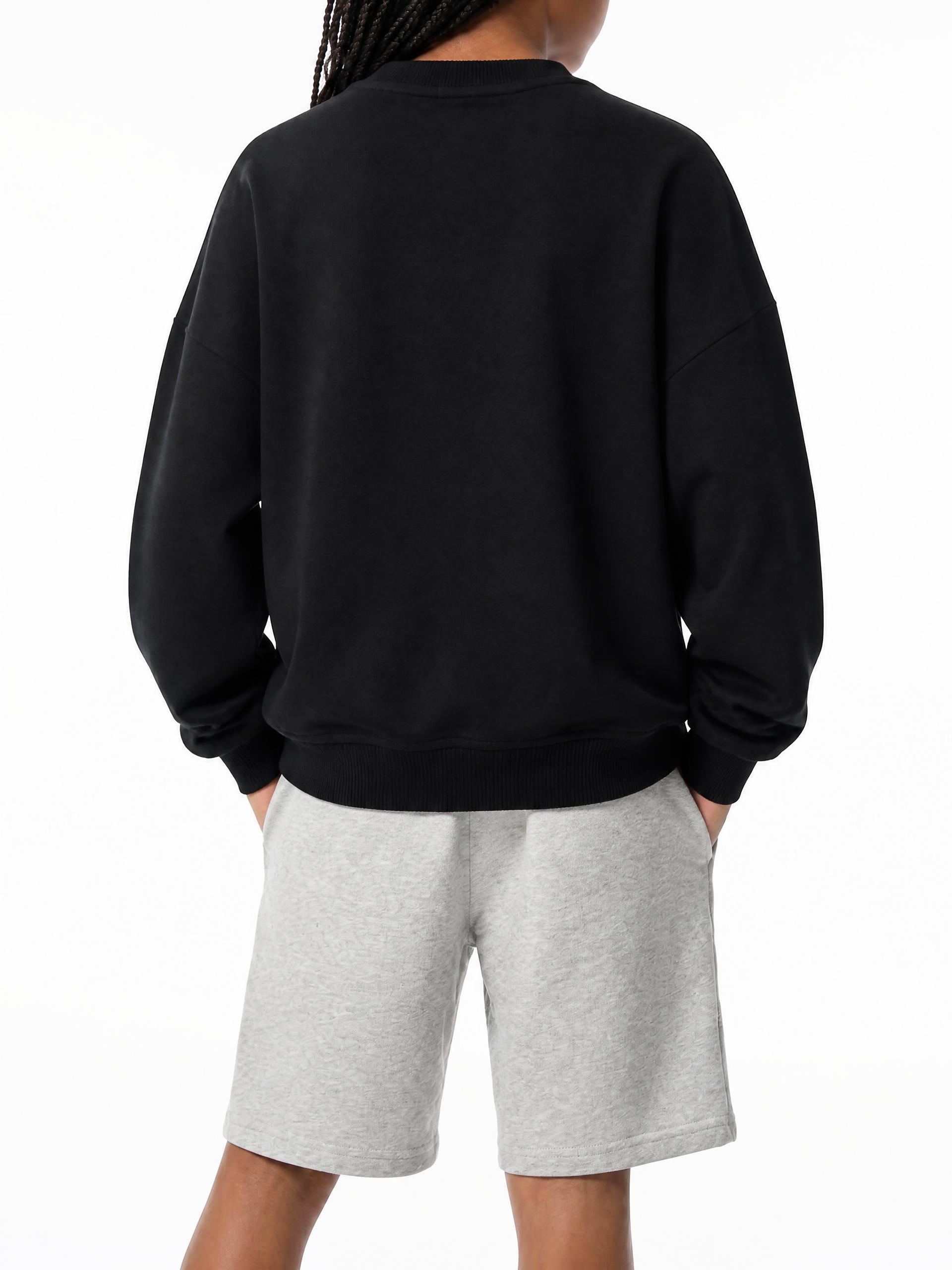 OG. Custodian Essential Fleece Kids' Crewneck Sweatshirt