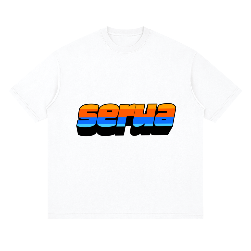 SERUA -PROVINCIAL Loose Drop Shoulder T-Shirt