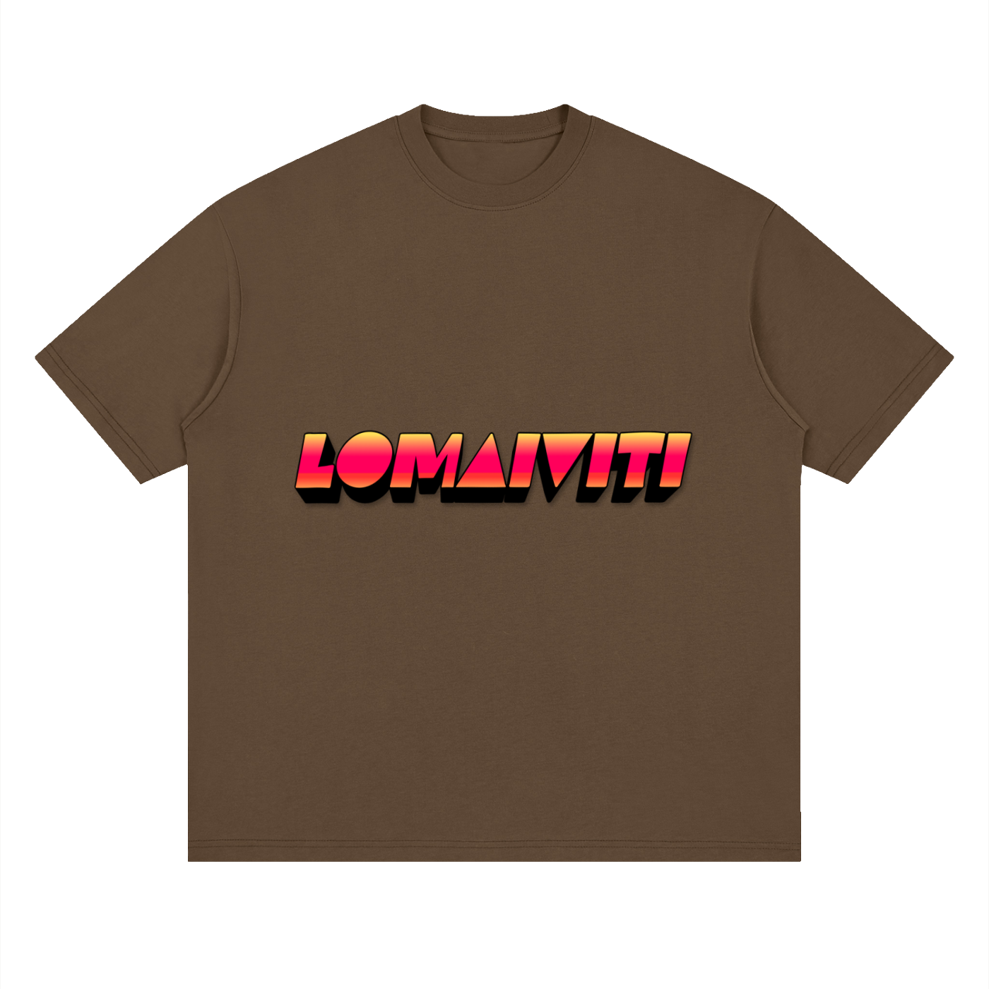 LOMAIVITI - PRONVINCIAL - Streetwear Loose Drop Shoulder T-Shirt