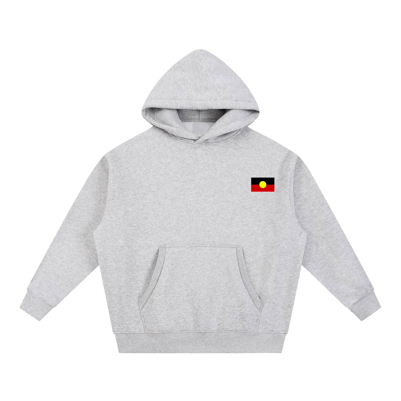 NEVER CEDED Thick Fit Fleece Hoodie