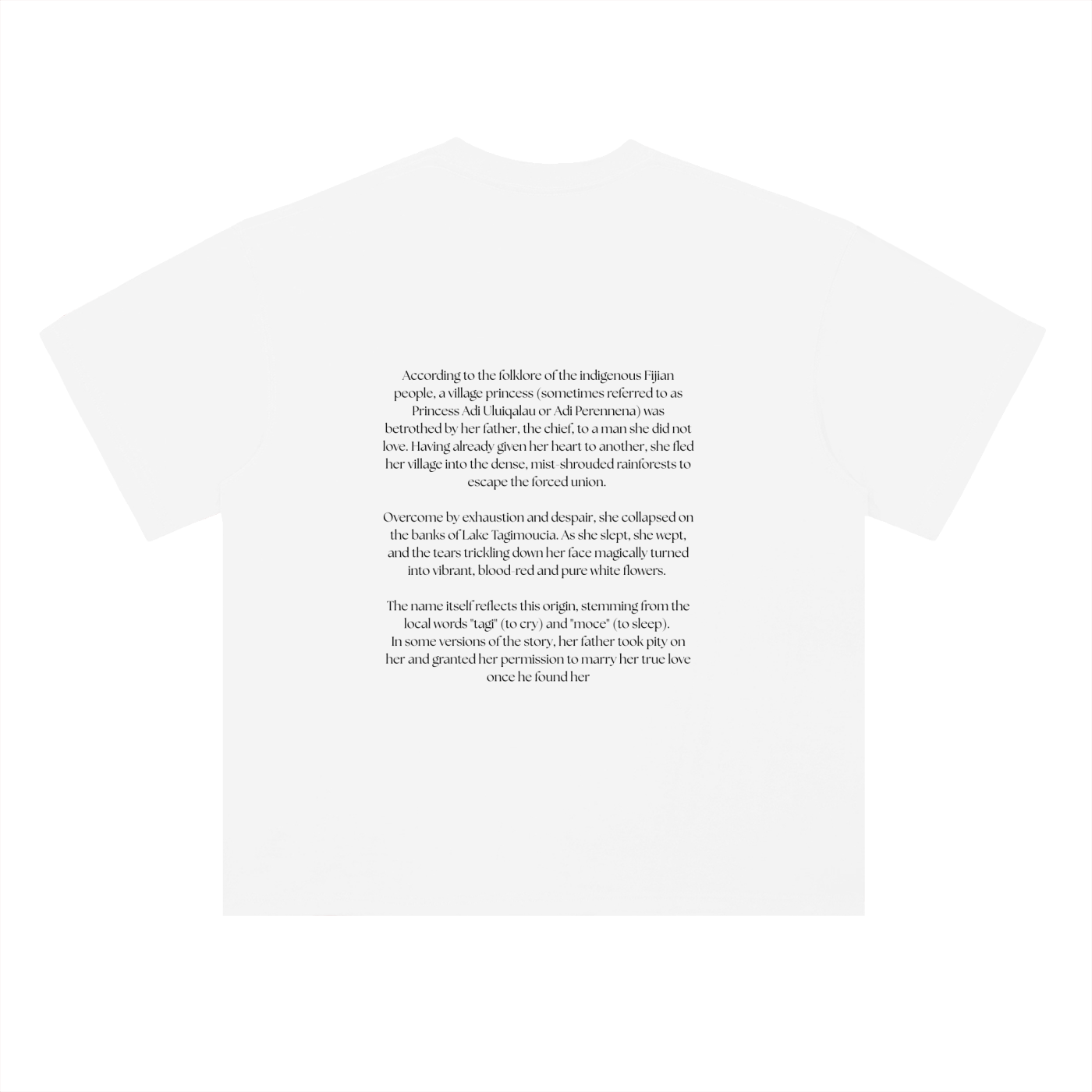 TAGIMOUCIA Heavyweight Drop Shoulder Cotton T-Shirt
