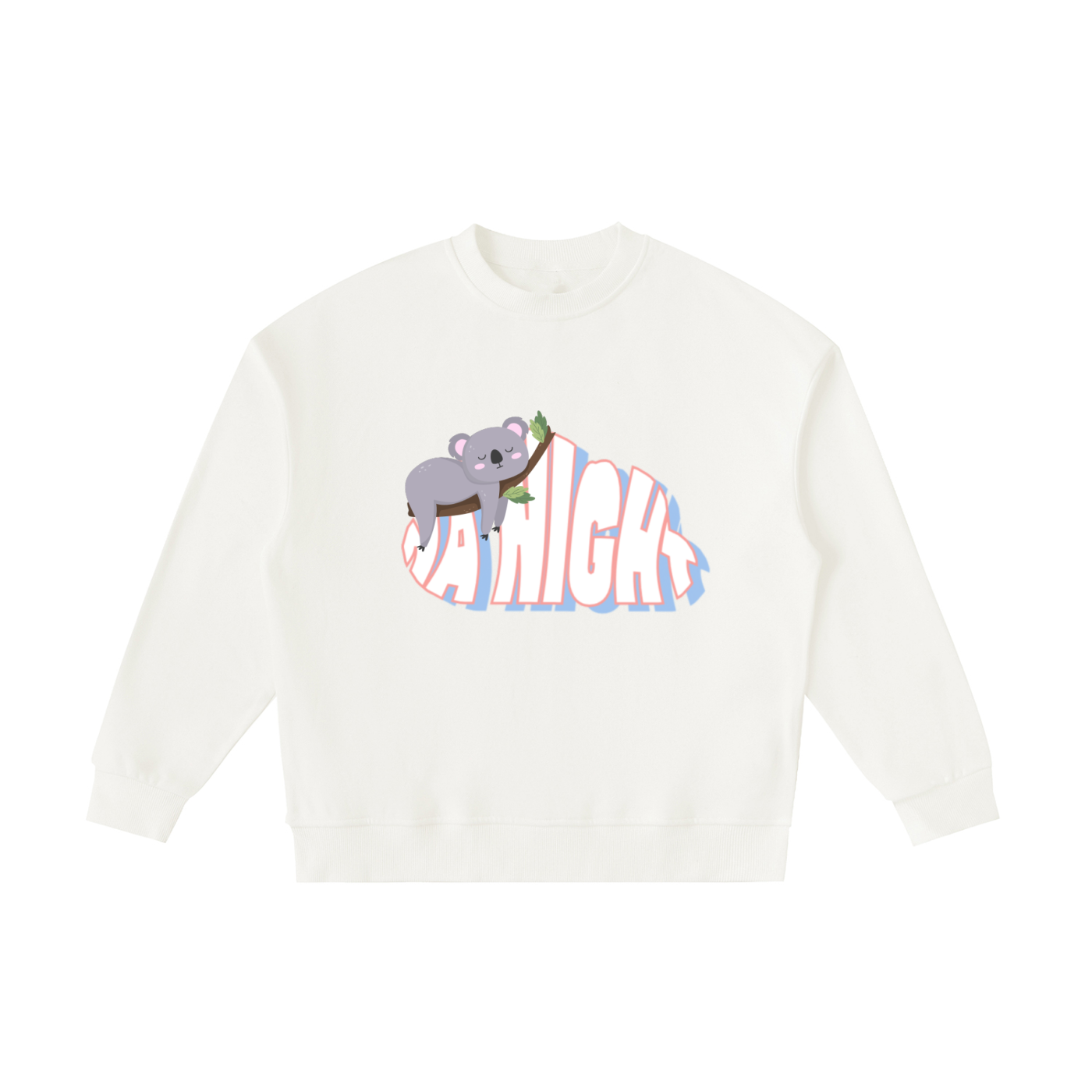 Na Night Kids' Crewneck Sweatshirt