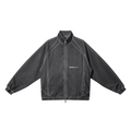 Bishops Avenue Unisex Vintage Wash Full Zip Mesh Jacket