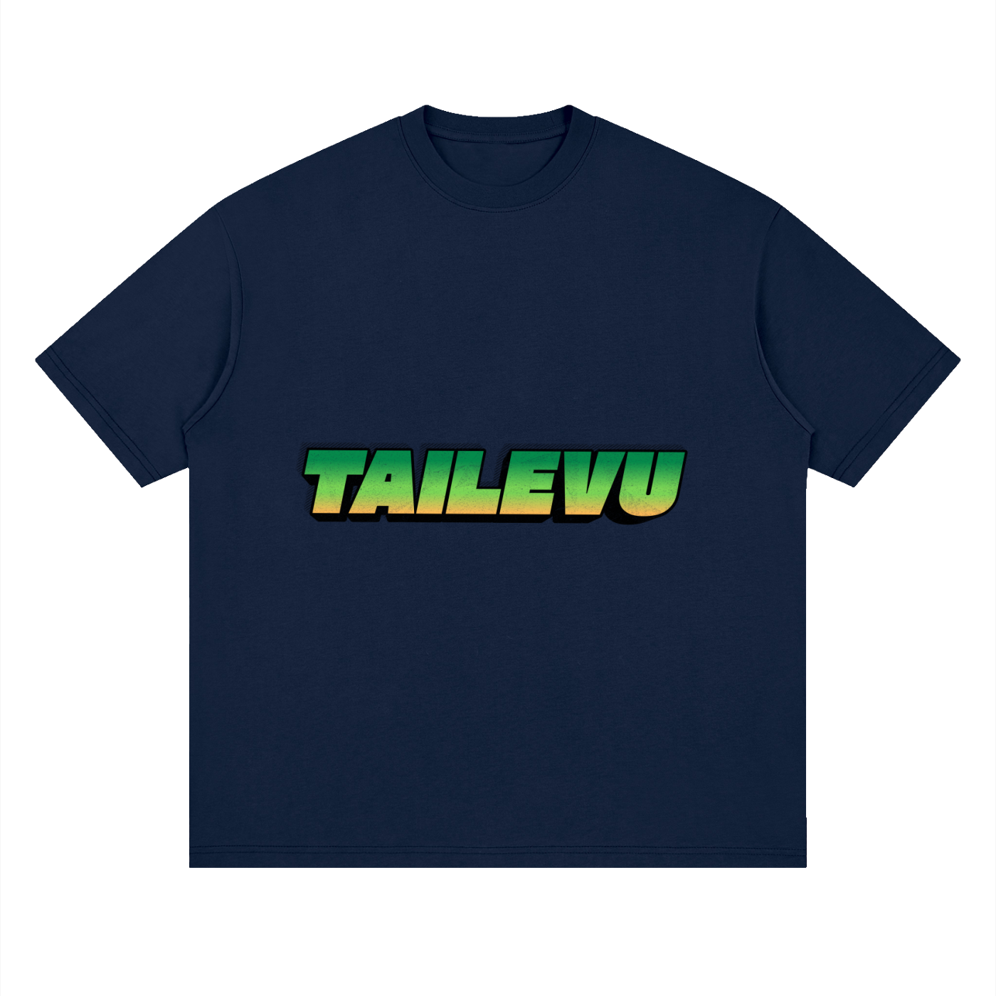 TAILEVU - PROVINCIAL - Streetwear Loose Drop Shoulder T-Shirt