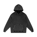 Snow Washed Loose Cotton Hoodie 420