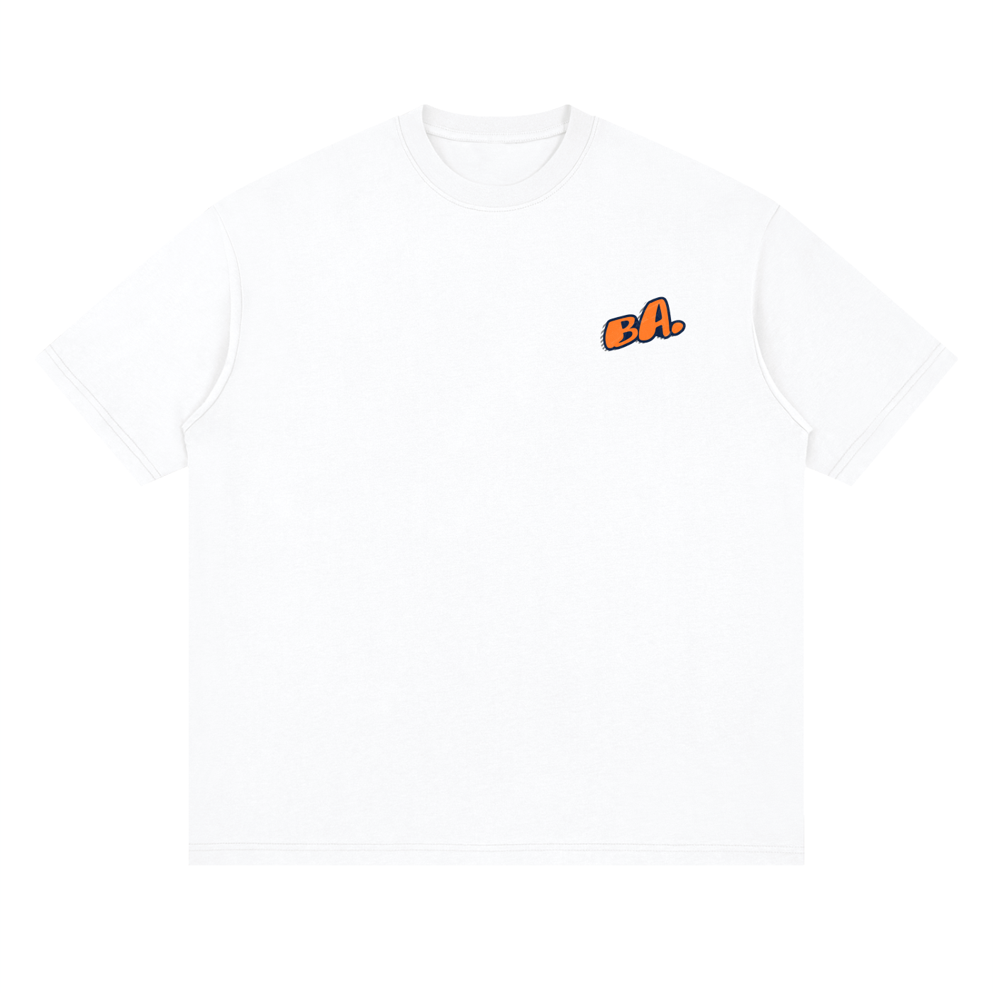 BA- PROVINCIAL- Streetwear Loose Drop Shoulder T-Shirt