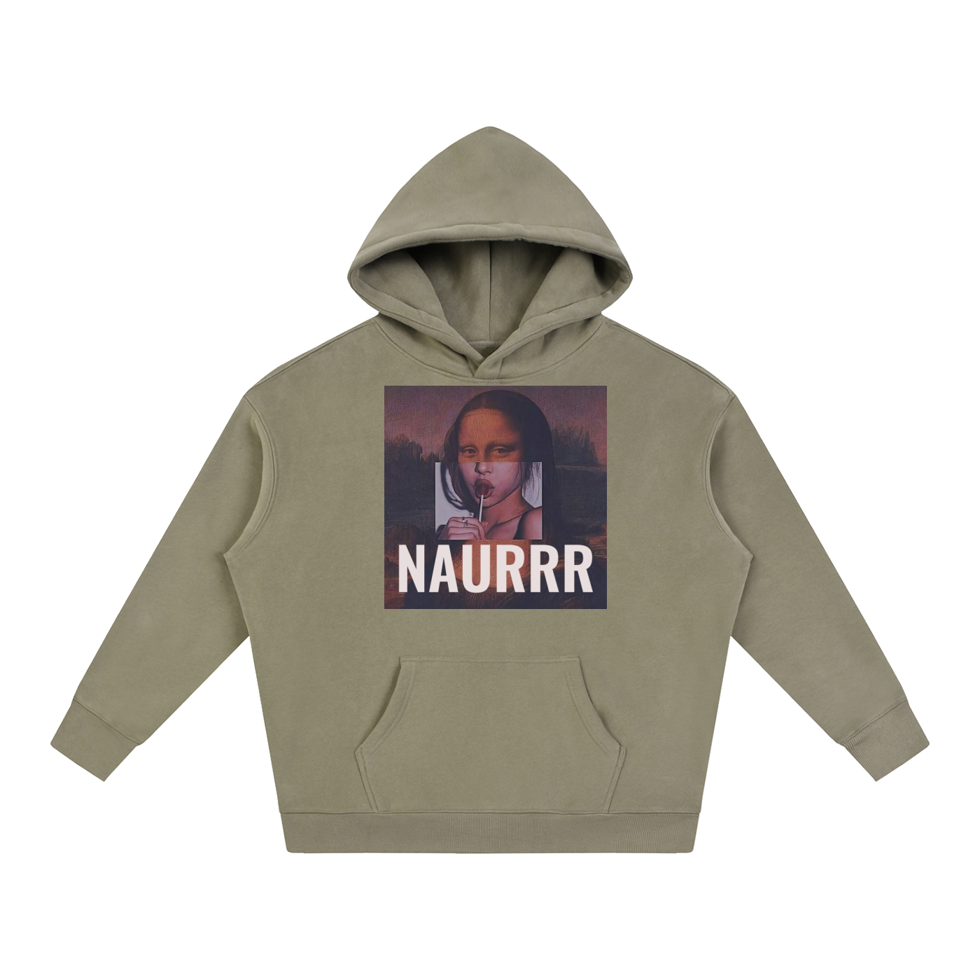 NAURRR Oversize Fleeced Hoodie