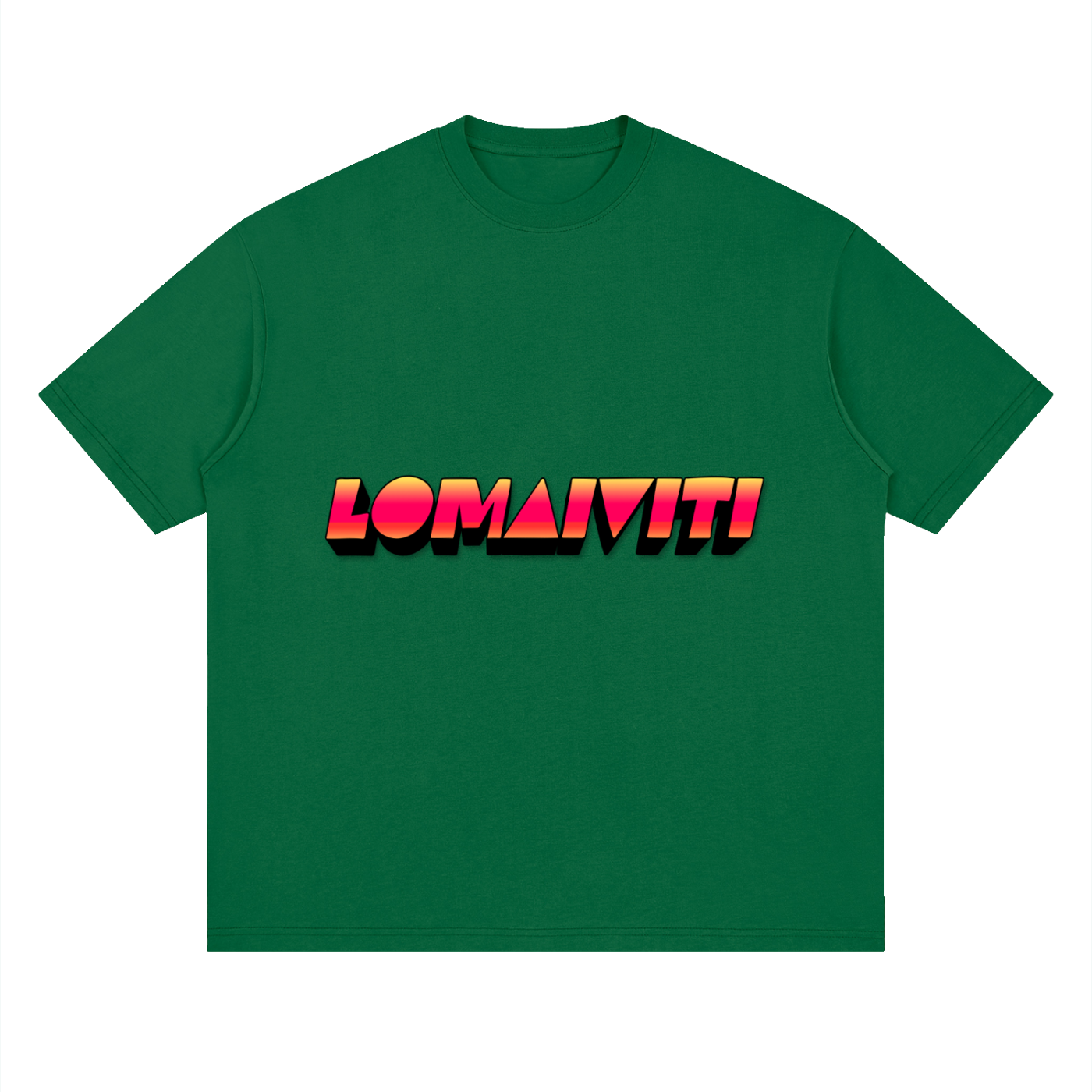 LOMAIVITI - PRONVINCIAL - Streetwear Loose Drop Shoulder T-Shirt