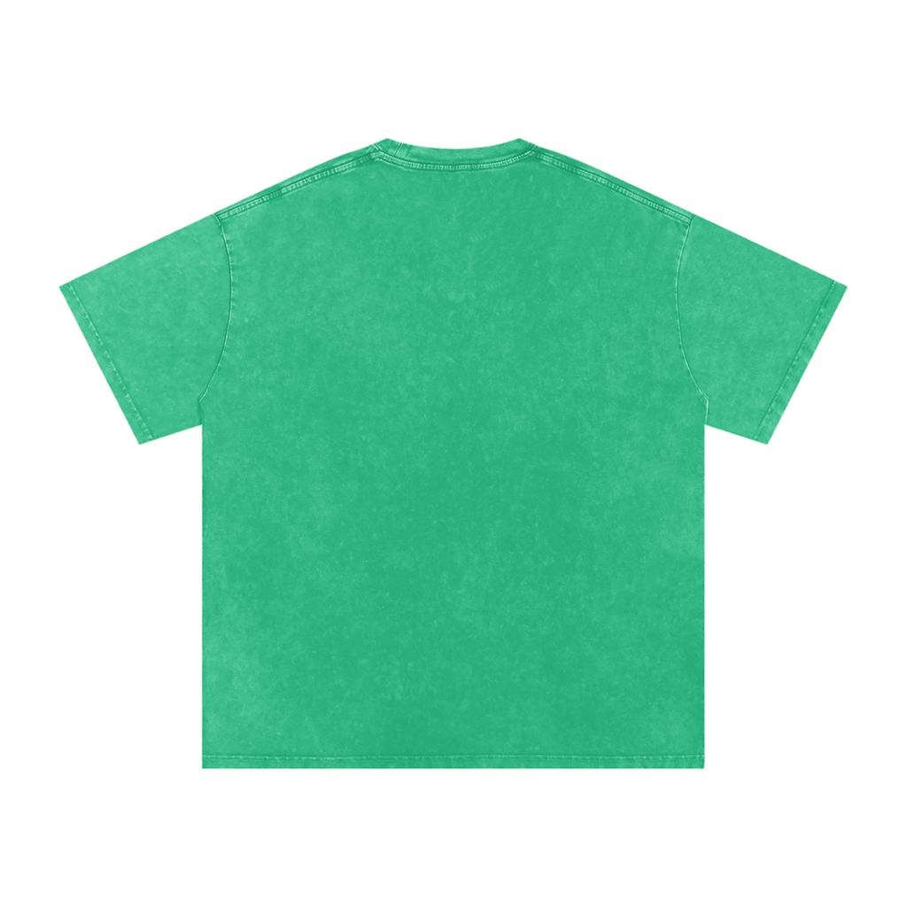 Fiji Rugby Snow Washed Oversized Cotton T-Shirt
