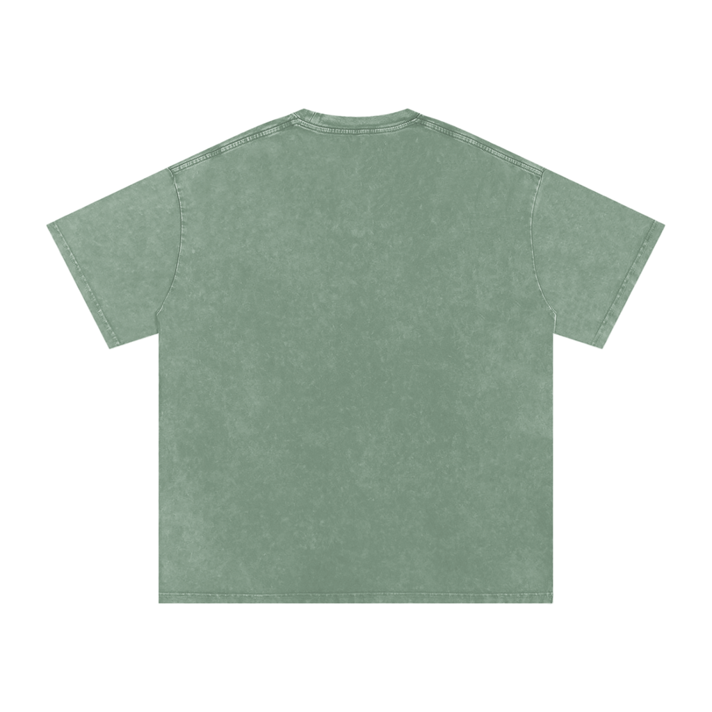 sovereignty - NEVER CEDED -Snow Washed Oversized Cotton T-Shirt