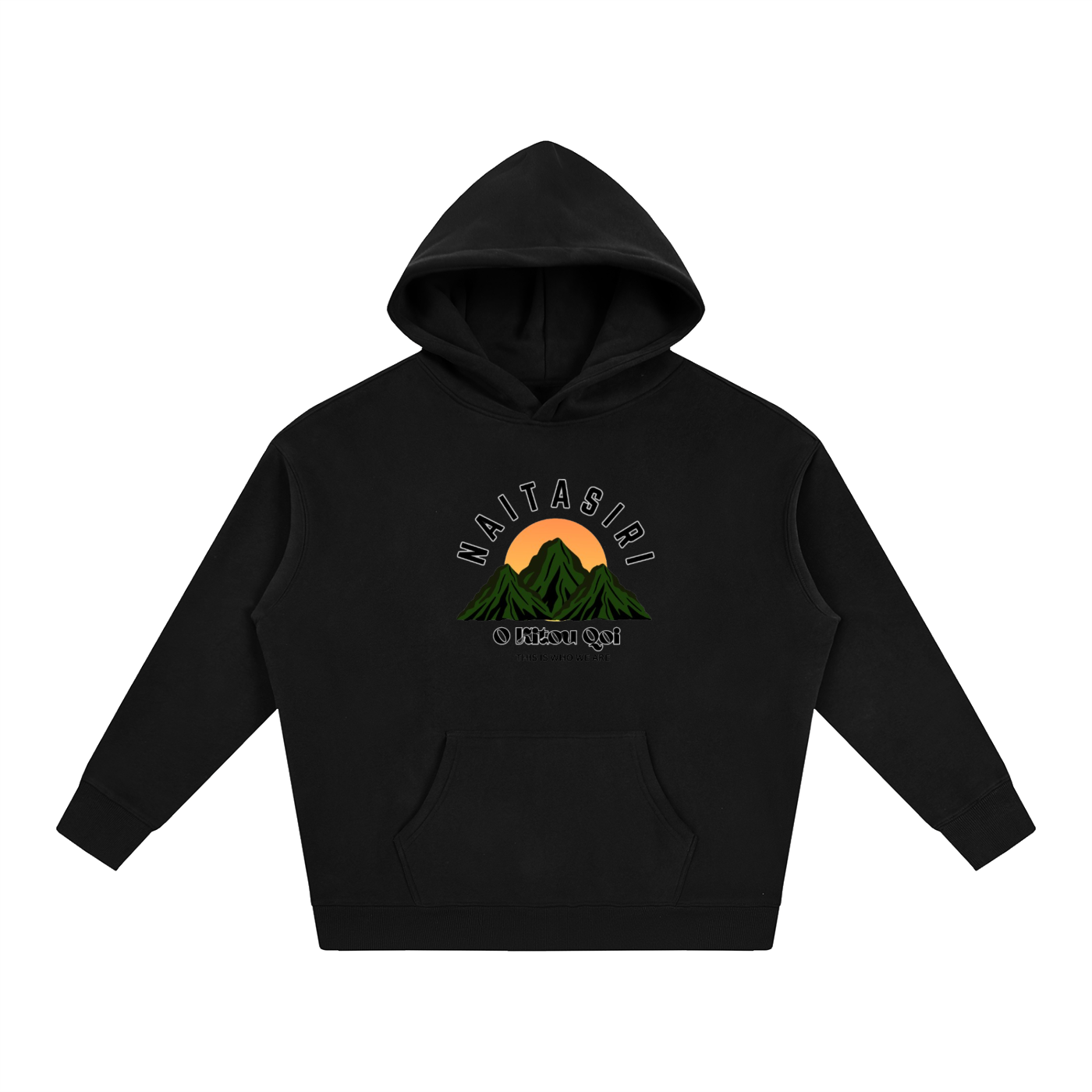 O Kitou Qoi - Naitasiri Oversize Fleeced Hoodie
