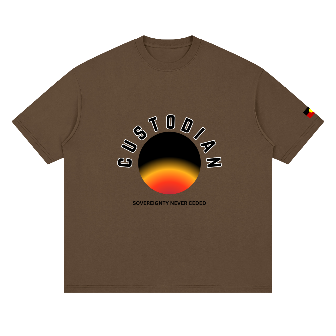 Custodian - Aboriginal - Streetwear Loose Drop Shoulder T-Shirt