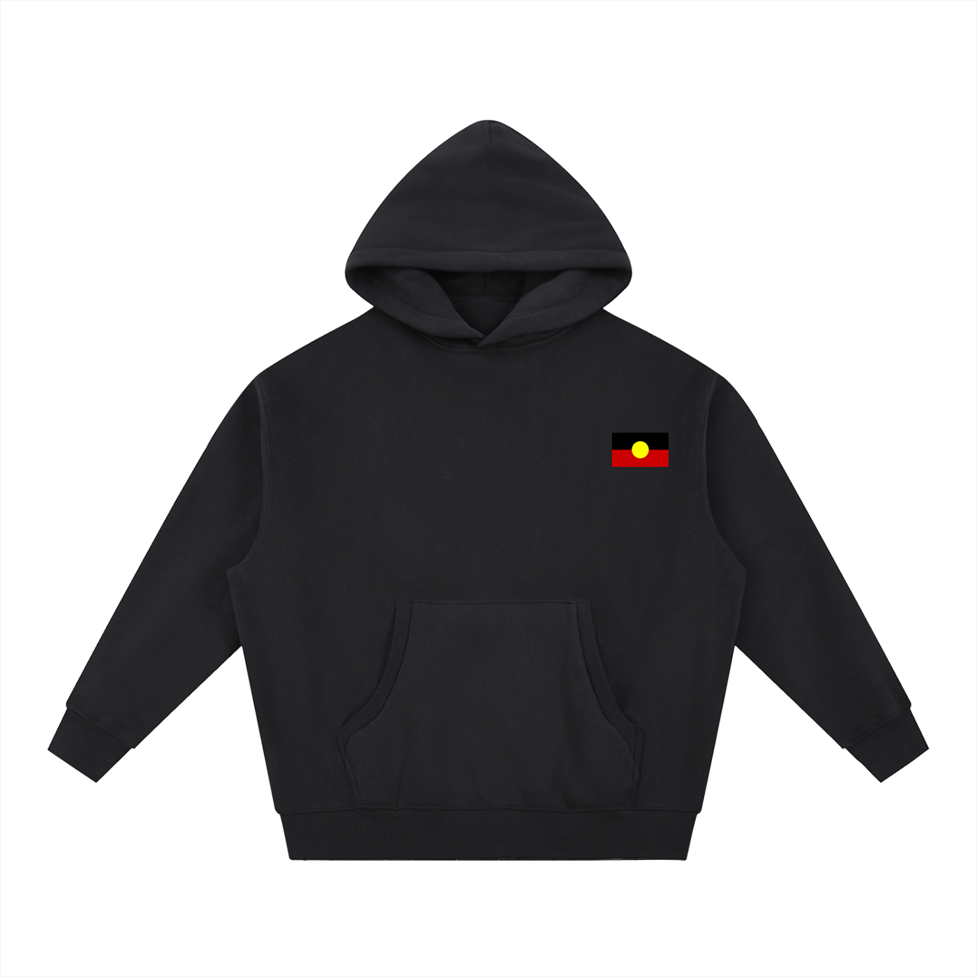 NEVER CEDED Thick Fit Fleece Hoodie
