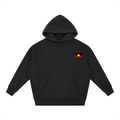 NEVER CEDED Essential Oversized Boxy Fit Fleece Hoodie