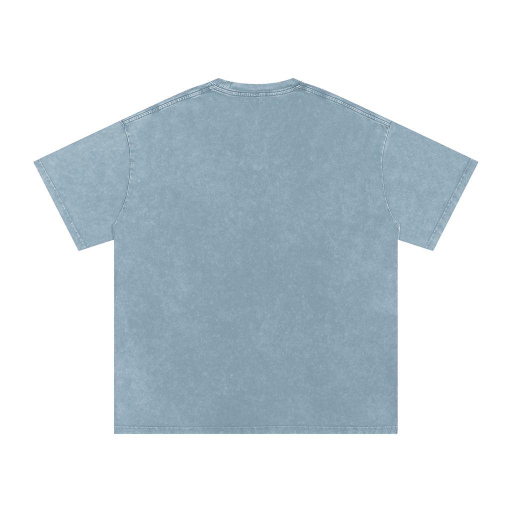 sovereignty - NEVER CEDED -Snow Washed Oversized Cotton T-Shirt