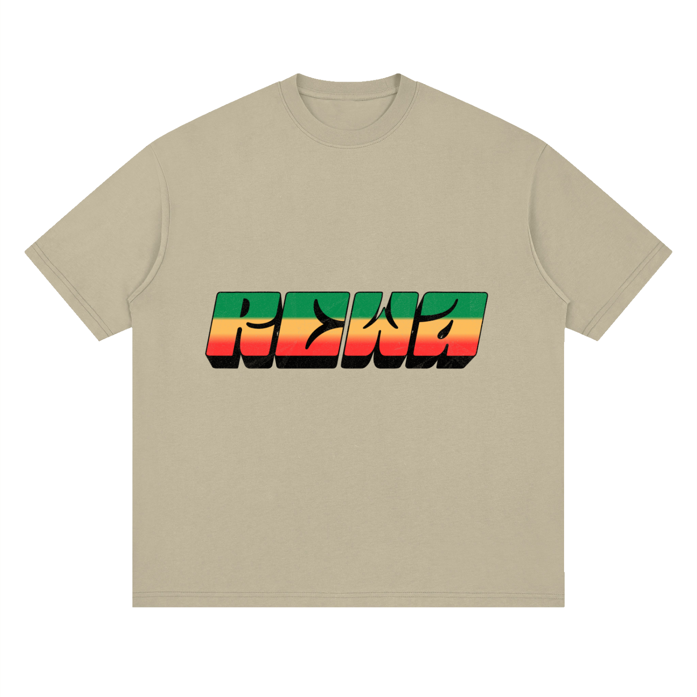REWA - PROVINCIAL -Streetwear Loose Drop Shoulder T-Shirt