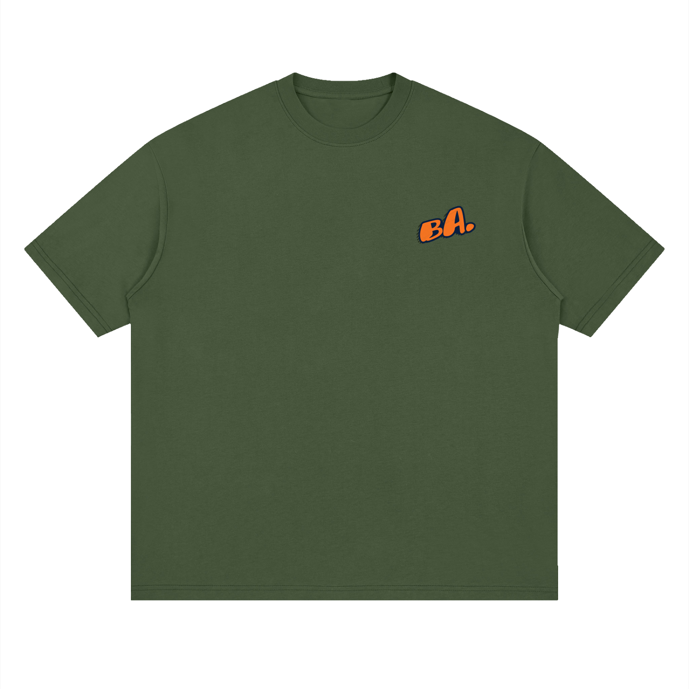 BA- PROVINCIAL- Streetwear Loose Drop Shoulder T-Shirt