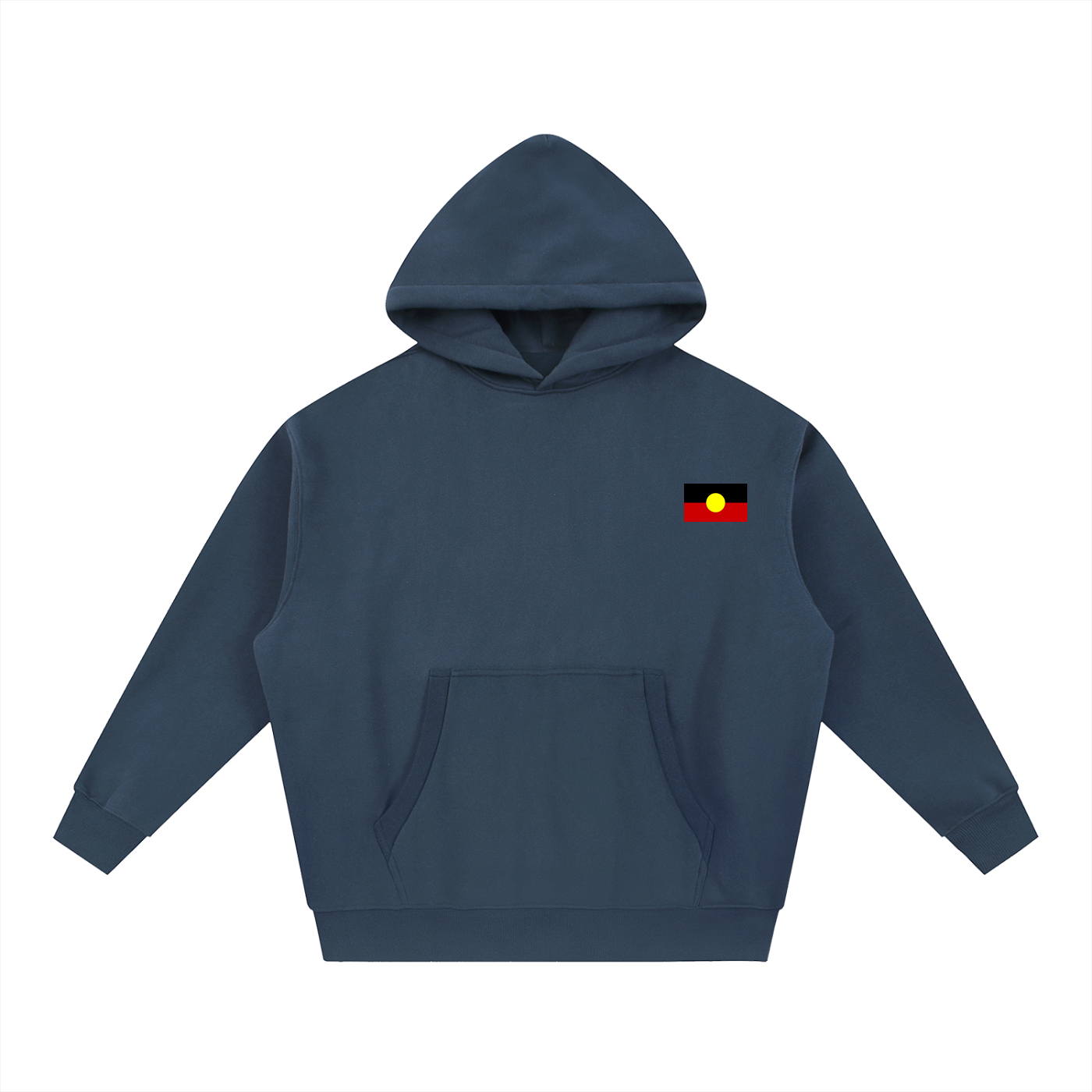 NEVER CEDED Thick Fit Fleece Hoodie