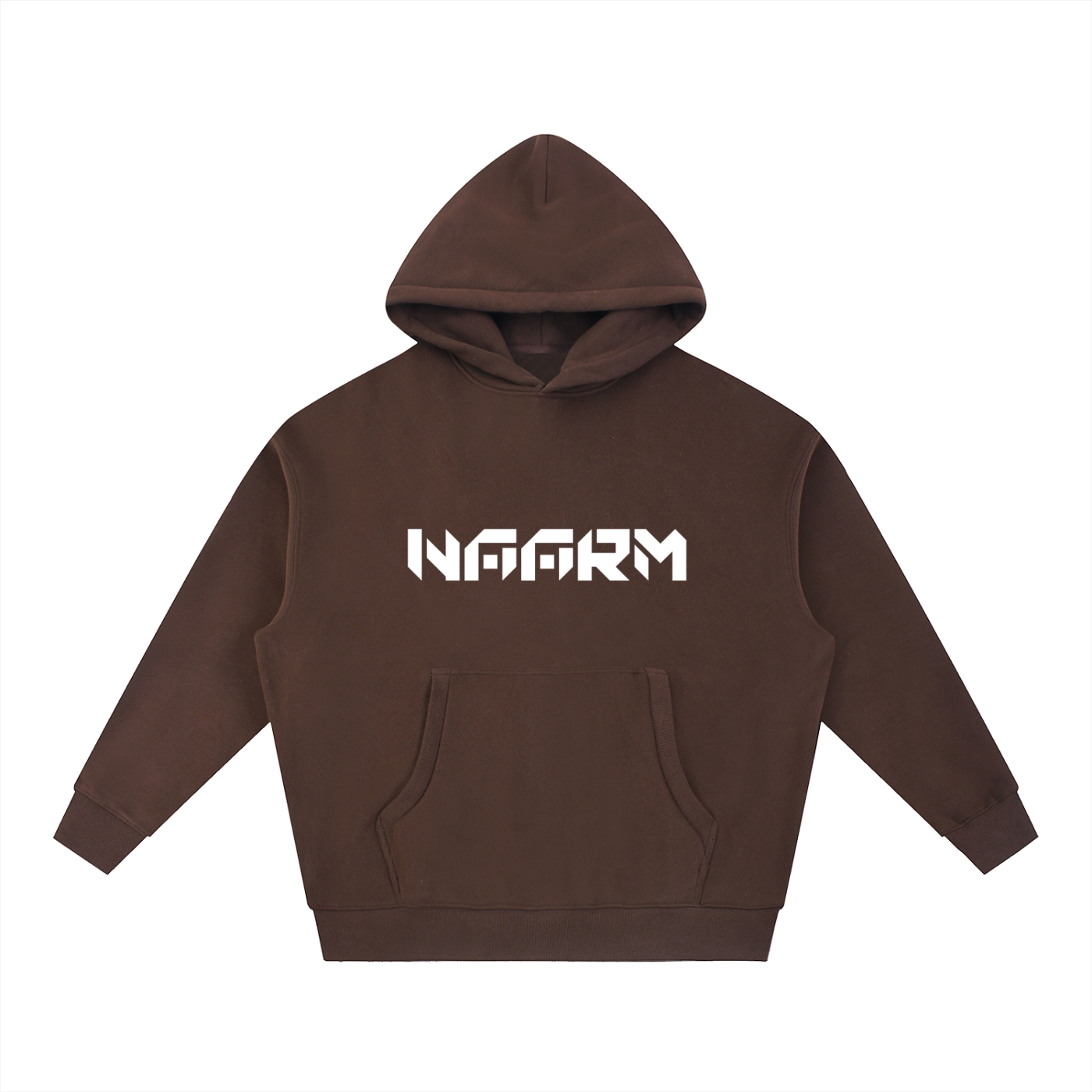 NAARM Oversized Boxy Fit Fleece Hoodie