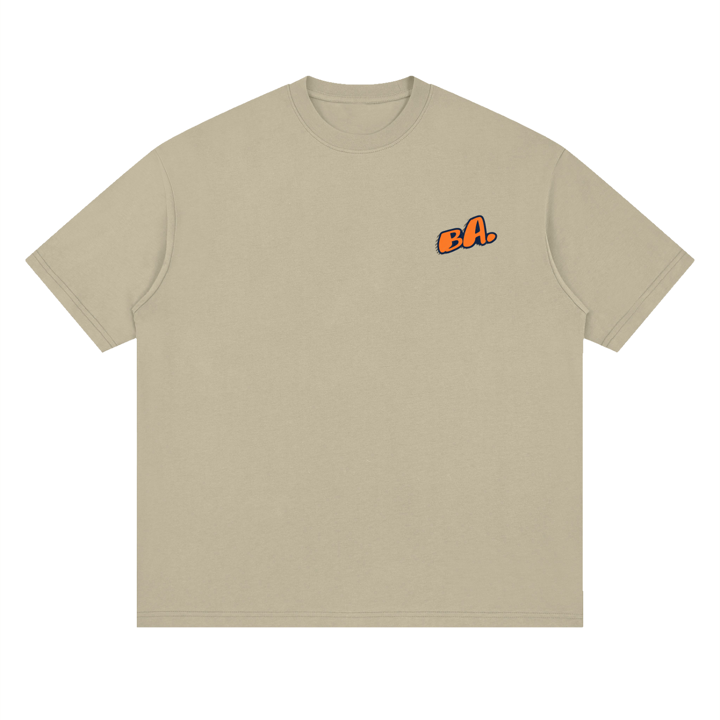 BA- PROVINCIAL- Streetwear Loose Drop Shoulder T-Shirt